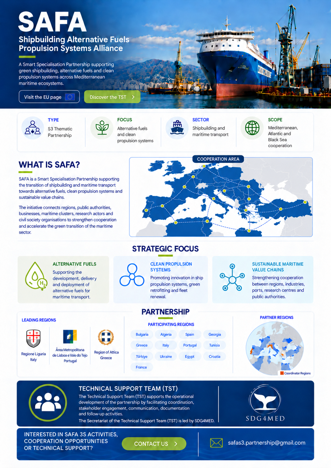 SAFA – Shipbuilding Alternative Fuels Propulsion Systems Alliance