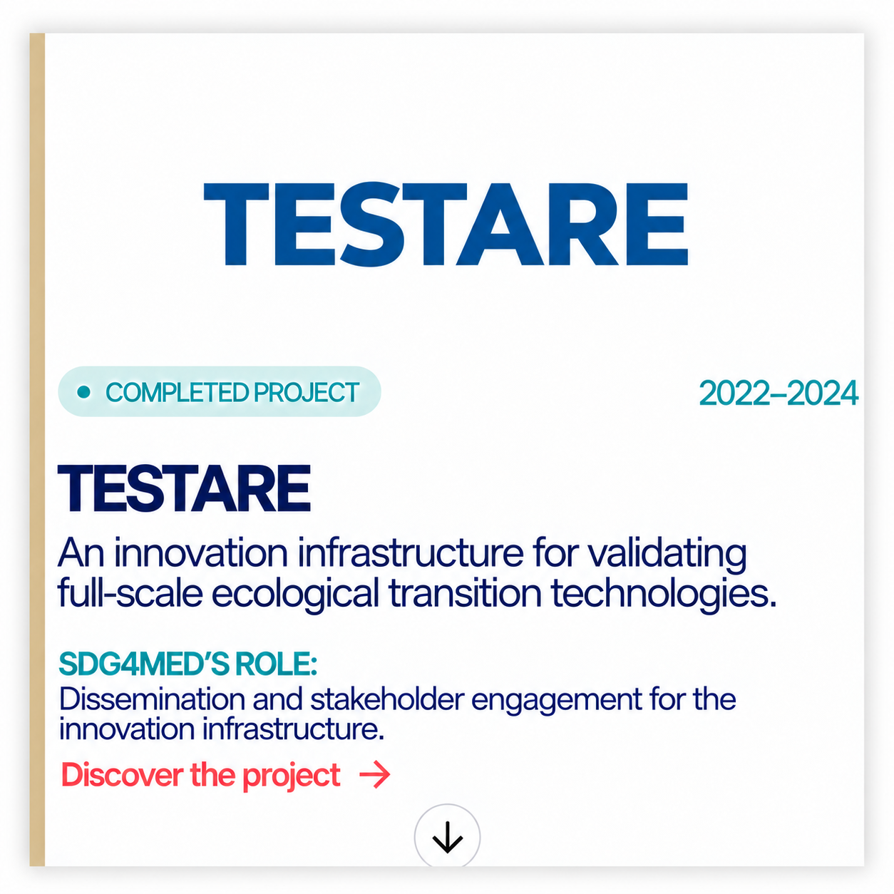 testare eu project